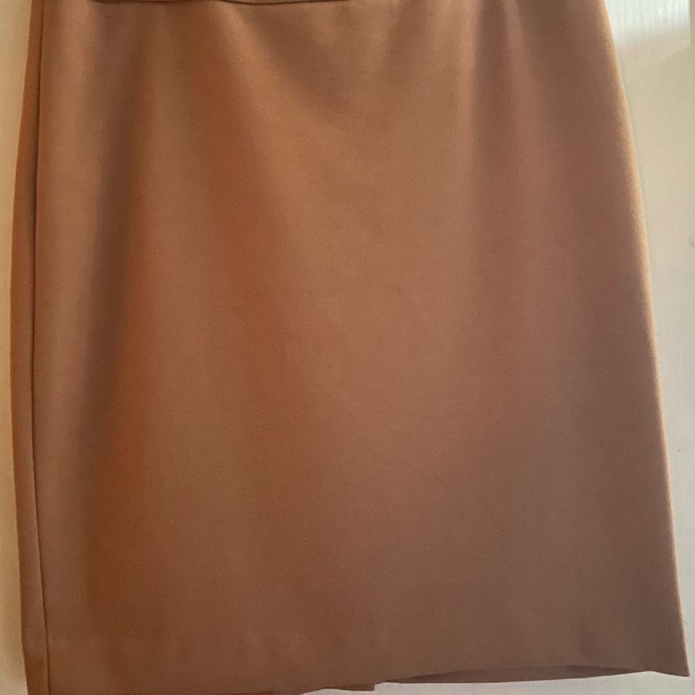 Halogen beige pencil skirt size 10